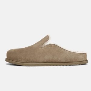 NIB VINCE 'Decker' Shearling-lined Suede Clog, 10.5